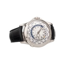 Patek Philippe Complications World Time White Gold Silver Dial 39.5mm 5130G-001 4