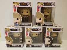 Funko Pop! Vinyl Def Leppard Rocks Series Set Of 5 Figures All Brand New In Box
