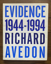 Evidence 1944-1994 Richard Avedon First Edition HC DJ