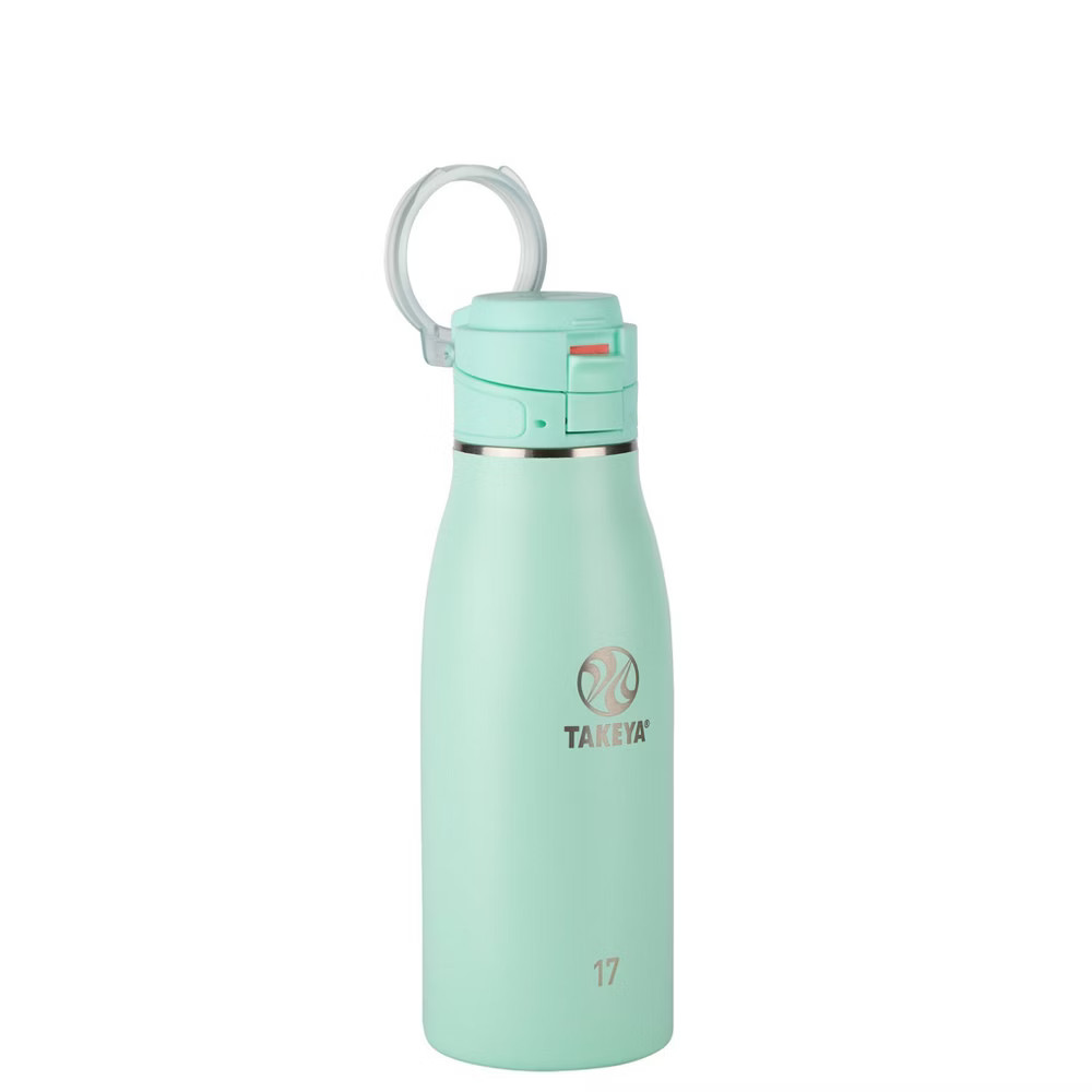 17oz Takeya Leak Proof Insulated Travel Mug Aqua