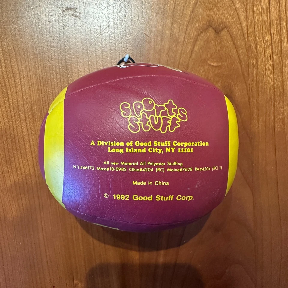 ¡VINTAGE! Mini fútbol americano Squeezy 1992 Washington Commanders (Redskins) Foto 3 de 3