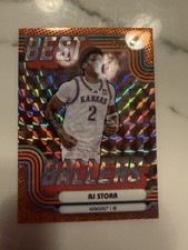 2024-25 Bowman University Best AJ Storr Best Ballers Orange Refractor /25