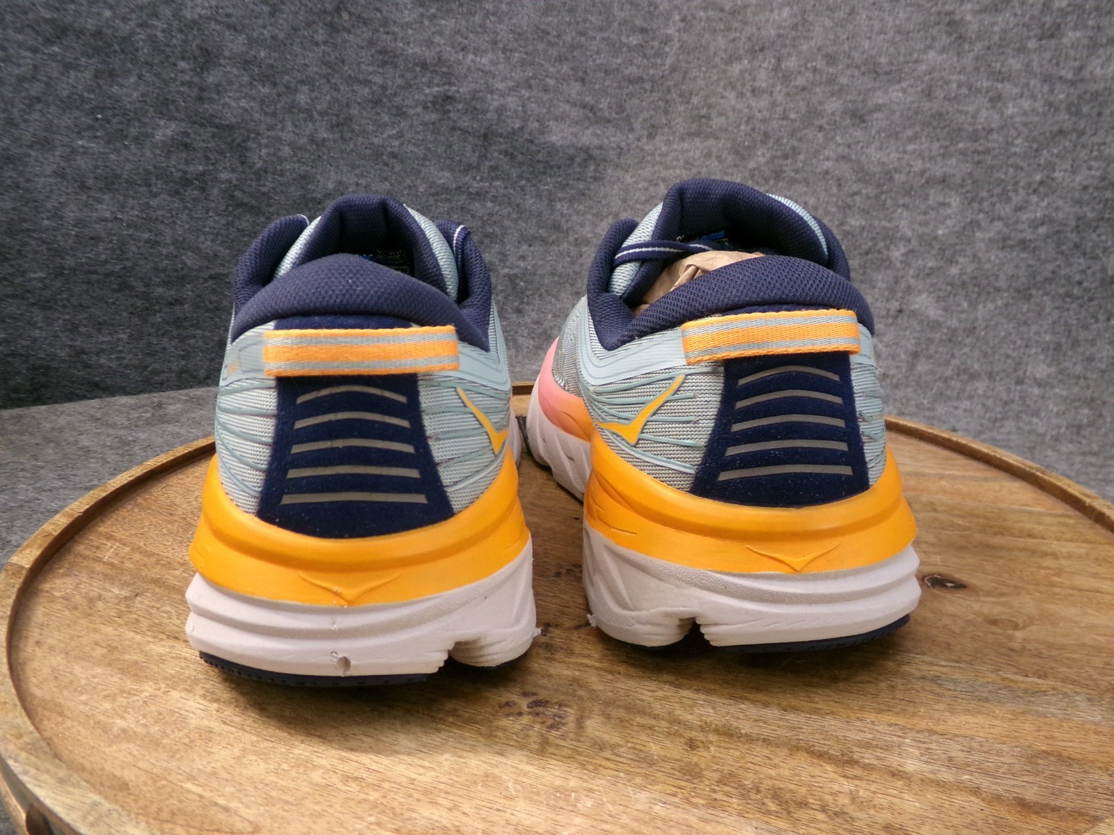 Hoka One One Bondi 7 Womens Size 9.5 D 1110531 BHBI Blue Running Shoes Sneakers thumbnail 5