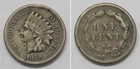 X6713  1859 Indian Head Cent Penny 1c, VF