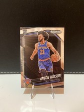 Anton Watson 2024-25 Panini Prizm Black #238 Rookie RC New York Knicks