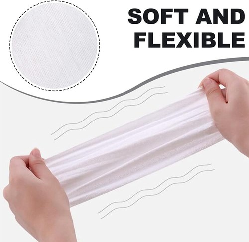 Disposable Esthetic Wipe,4"x 4"Non-woven 200 200 Count (Pack of 1), White - Picture 7 of 7