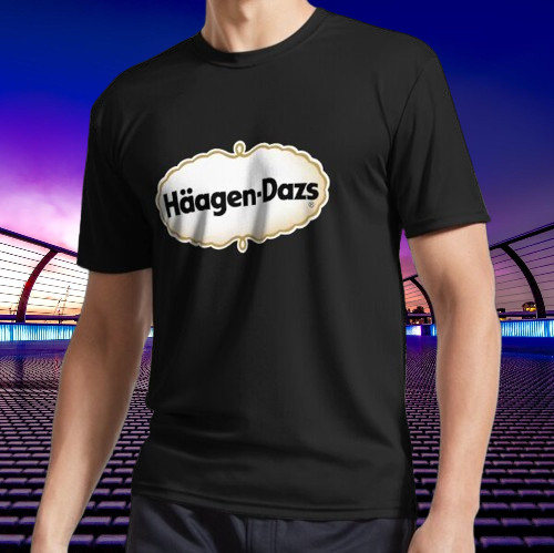New Shirt Häagen Dazs Logo T-Shirt Funny American Usa Unisex Size S-5XL