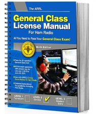 ARRL General Class License Manual for Ham Radio 9th Edition - Complete Study Gu
