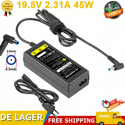 45W Ladekabel Für HP Spectre Ultrabook x2 PC 13-3000 13-h210dx Netzteil 4.5*3mm