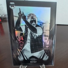 2026 Topps Chrome WWE Legends Mick Foley #135 negative refractor