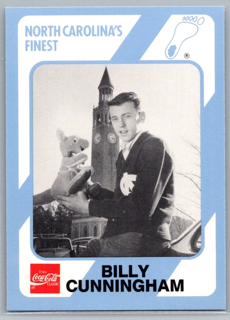 Billy Cunningham 1989 Collegiate Collection North Carolina's Finest Tar Heels
