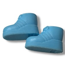 Barbie Fashion Fever Bulky High Top Tennis Shoes Mattel - ships Now -sky Blue   