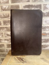 Vintage The Leather Specialty Co Portfolio Type II government-issued case 17  