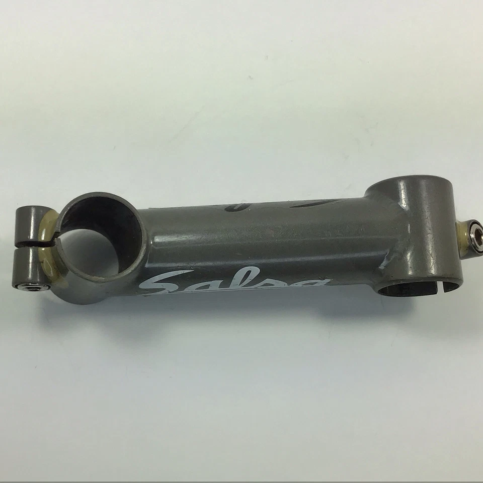 Salsa Cycles 1" Threadless Steel Moto Stem 25.4mm x 105mm 26°? Grey Vintage MTB - Image 3 of 4