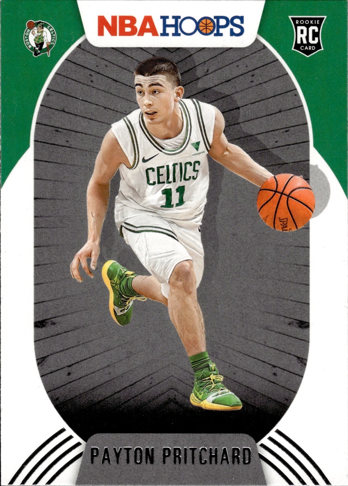 2020-21 Payton Pritchard Panini NBA Hoops Rookie Card Boston Celtics RC Star!