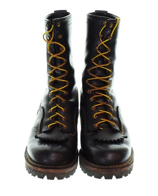 WESCO Boots BK510100 Leather Black Jobmaster Boots Size 7EEE