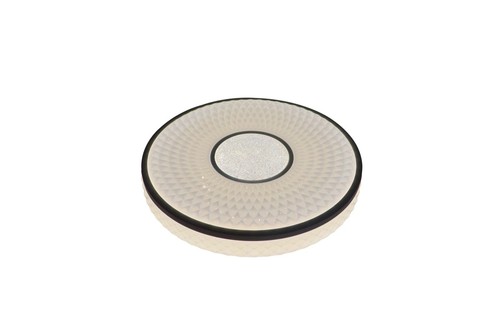 Techo Redondo Al Ras Luz LED Dormitorio Efecto Brillante Acrílico Montaje 24W CCT - Imagen 7 de 15