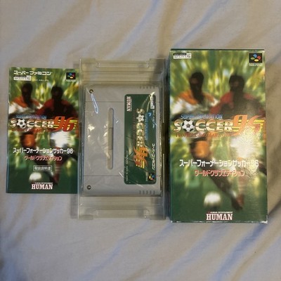 Super Famicom Super Formation Soccer 96 World Cup Edition Complete And Tested
