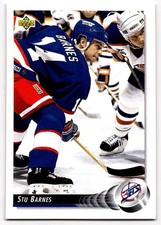 1992-93 Upper Deck Stu Barnes Winnipeg Jets #426