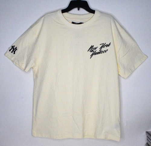 Pro Standard Men's New York Yankees Eggshell T-Shirt - NWT