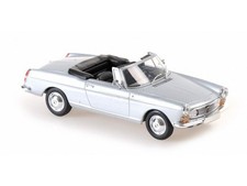 MAXICHAMPS,PEUGEOT 404 Cabriolet 1962 Silver, 1/43, MXC940112930