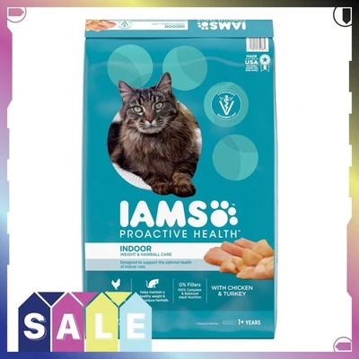 Iams Proactive Health Chicken And Turkey Dry Cat Food, 22 Lb Bag