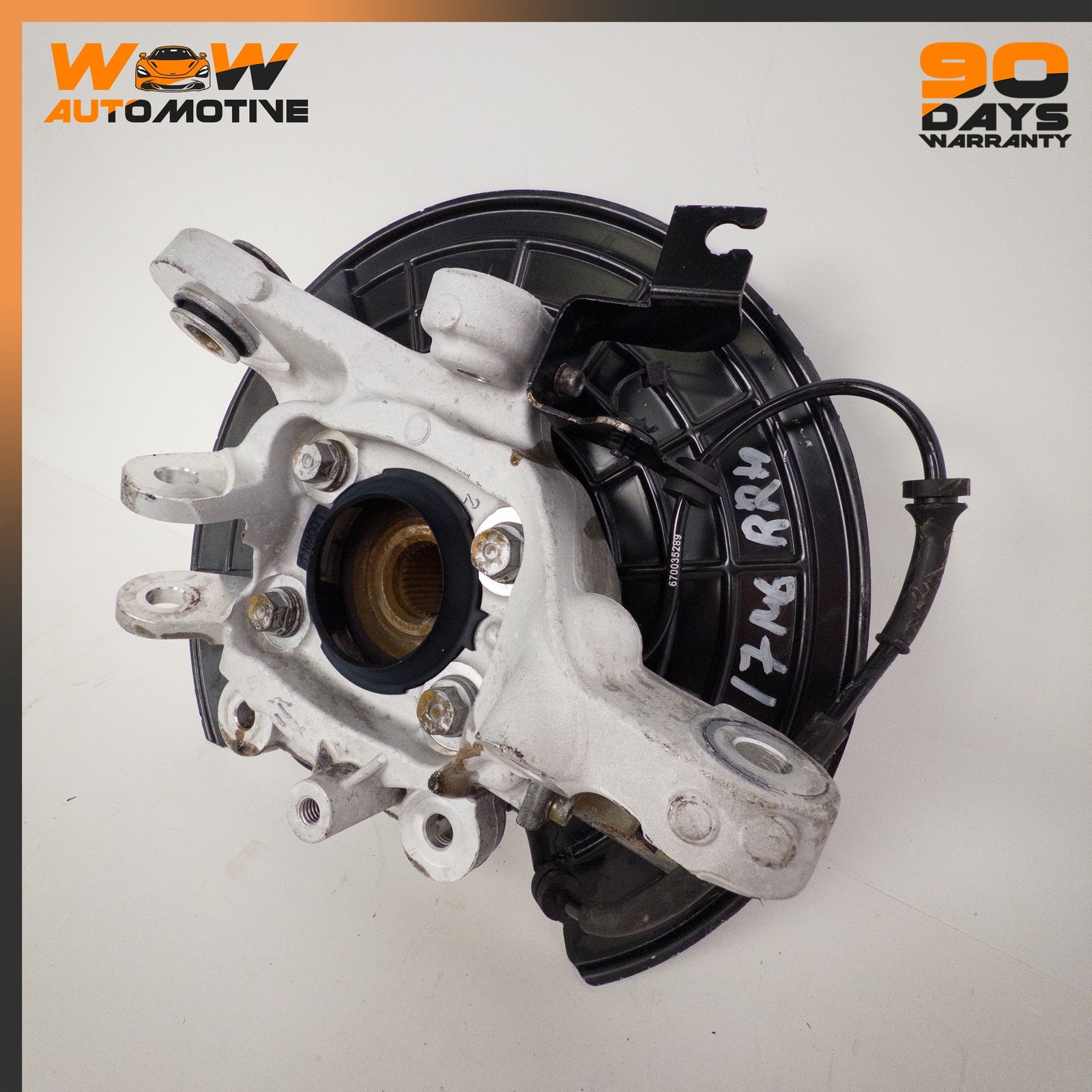 17-19 MASERATI GHIBLI QUATTROPORTE REAR RIGHT PASSENGER SIDE SPINDLE KNUCKLE OEM