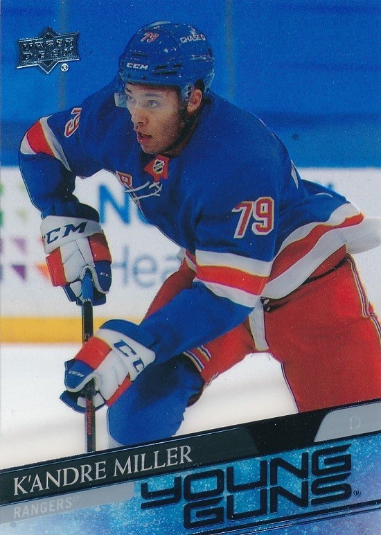 2020-21 Upper Deck Young Guns Clear Cut #469 K'andre Miller Rookie / RC Acetate