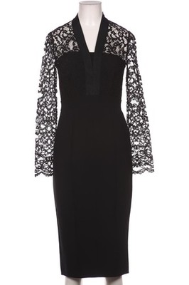 COAST Kleid Damen Dress Damenkleid Gr. EU 32 Baumwolle Schwarz #0zjzyti