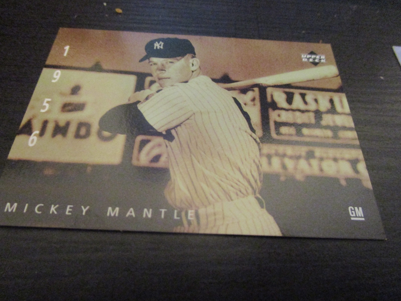 1994 Upper Deck Baseball: The American Epic #5 Mickey Mantle GM