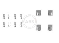 A.B.S. ZubehöRsatz Scheibenbremsbelag 1055Q FüR Autobianchi UNO Fiat Dedra Seat