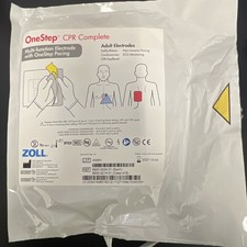 ZOLL OneStep CPR Complete Adult Defibrillator Electrode Pads 8900-0224-01