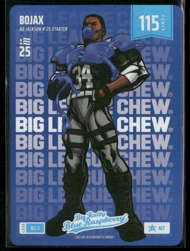 Bojax Bo Jackson Battle Arena NSCC Big Rally Blue Raspberry 2025 PROMO BLC-3