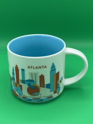 Starbucks ATLANTA GA You Are Here Collection YAH Series 14 oz Coffee ...
