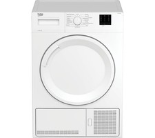 BEKO DTKCE80021W 8kg Condenser Tumble Dryer, White - REFURB-B