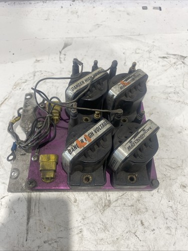 Electromotive Coils Direct Fire Unit 4 Tec With Accelerate Spark Plug Wires