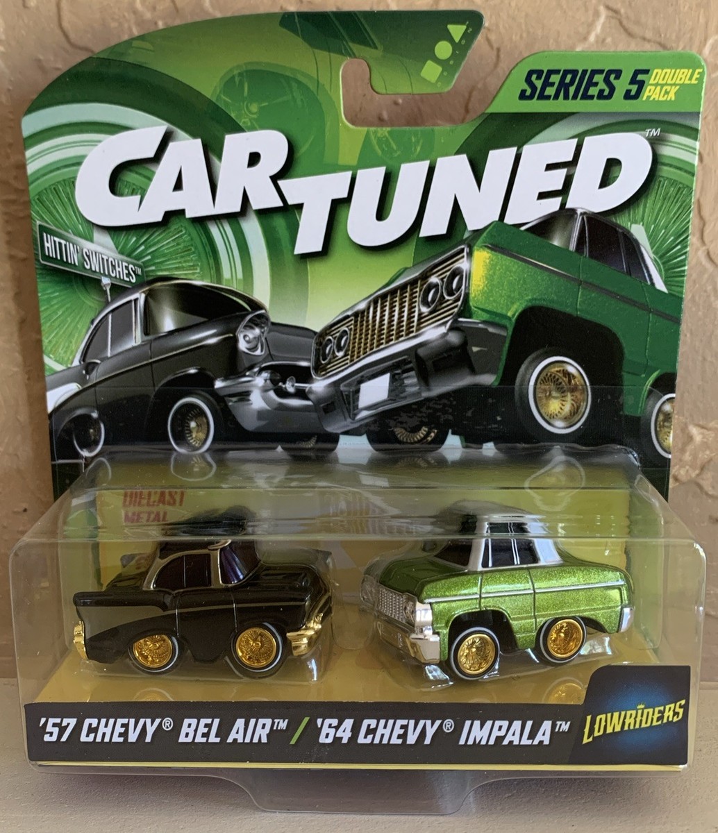 Car Tuned Series 5 Double Pack '57 Chevy Bel Air & '64 Chevy
