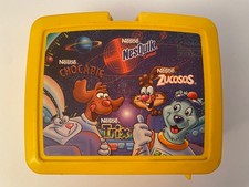 Vintage Nestlé Yellow Lunch Box : Chocopie - Nesquik Cereal - Zucosos - Trix