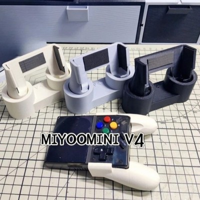 3D Printed Controller Holder Display Stand Handle Rack Grip For Miyoo Mini V4 v4
