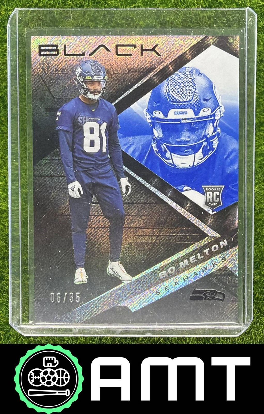Bo Melton Panini Black #195 Sapphire