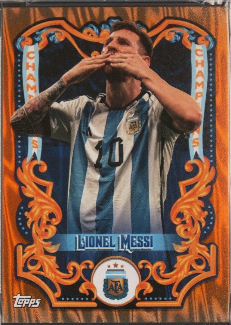 2023 Topps Argentina Fileteado - Lionel Messi #CH-9 for sale | eBay