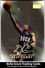 1998-99 SkyBox Premium #172 Dell Curry Milwaukee Bucks NBA Basketball