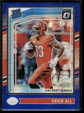 2024 Donruss Optic #233 Erick All Jr. Blue Hyper