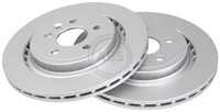 2X Bremsscheibe Beschichtet A.B.S. 17931 FüR S80 XC70 Volvo S60 155 V70 V60 135
