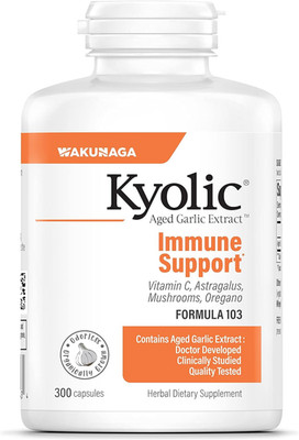 Aged Garlic Extract Formula 103, Immune Support*, 300 Capsules