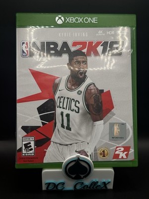 NBA 2K18 Kyrie Irving Microsoft Xbox 1 One Complete In Box CIB Tested 2k Games