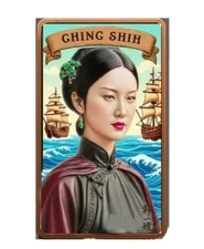 10oz .999 ADVP Copper Bullion Bar Pirate Captains Ghing Shih PRESALE #3 PIRATE 