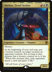Mathas, Fiend Seeker 042/309 Commander 2017 Foil Mythic Rare