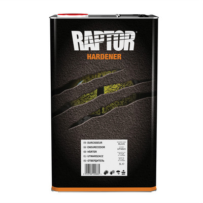 UPO.4824U Pol Products RAPTOR UP4824 2.6 VOC Raptor Hardener, 5 L Pail, Colorles