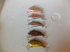 Fenwick Method Vibra Lipless Lures 5 Excellent Colors All NEVER USED  12/26 A